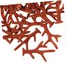 Beavorty 100pcs Flocking Artificial Deer Antlers DIY Craft Accessories Brown Hairpins for Christmas Headdress Party Decoration Headband Embellishments view 1