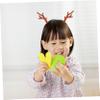 Beavorty 100pcs Flocking Artificial Deer Antlers DIY Craft Accessories Brown Hairpins for Christmas Headdress Party Decoration Headband Embellishments view 2