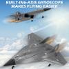 Dodoore RC Plane 4 Channel Remote Control Airplane, SR-72 Reconnaissance Aircraft Model Foam Plane, 2.4GHz RC Fighter Jet with 6 Axis Gyro for Beginners (2 Batteries) view 3