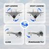 Dodoore RC Plane 4 Channel Remote Control Airplane, SR-72 Reconnaissance Aircraft Model Foam Plane, 2.4GHz RC Fighter Jet with 6 Axis Gyro for Beginners (2 Batteries) view 4