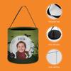 BYFDIY Personalized Trick or Treat Bucket Bag Polyester Custom Name Face Photo Halloween Baskets Unique Halloween Goodie Bags Costume Decorations Paty Gifts for Kids 18 Designs view 2