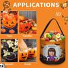 BYFDIY Personalized Trick or Treat Bucket Bag Polyester Custom Name Face Photo Halloween Baskets Unique Halloween Goodie Bags Costume Decorations Paty Gifts for Kids 18 Designs view 3