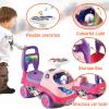 HAHONIA Ride On Car Plays Music with Under Seat Storage, Astronaut Rocket Sit to Stand Toddler Ride On Toy, Ages 36 Months + Boys Girls view 4