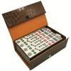 IWUTEFET Mini 144pcs Travel Mahjong Set - Portable Traditional Family Entertainment Game, for Mahjong Enthusiasts - Ideal Gift for Halloween, Christmas view 1