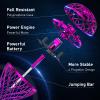 Flying Bouncing Ball Toys 2026 - Cosmic Galaxy Hove Orb Ball Hand Controlled Leap Drone with LED Lights, 3D Flips Cool Spinner Outdoor Indoor Toy Gifts for 6 7 8 9 10+ Year Old Boys Girls Teens Adults view 2