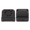 Tomantery Station of Quai de la Console de Gaming, Plug and Play Mini ABS Safety Protection Spring Buffer Cooling Function Adapter TV TV Load for The Game Console view 1