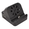 Tomantery Station of Quai de la Console de Gaming, Plug and Play Mini ABS Safety Protection Spring Buffer Cooling Function Adapter TV TV Load for The Game Console view 2