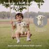 eJog Pup Electronic Interactive Singing Walking Lamb Plush Toy, Sheep Stuffed Animal with Leash, Soft Sheep Baby Toys Pet Buddy for Babies and Toddlers view 4