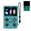 FIOPAZ for Anbernic RG35XX Pro Silicone Protective Case, Only Compatible with RG35XXPro Handheld Game Console Accessories, Anti-Scratch Washable Soft Silicone Cover with Lanyard (Green) view 1