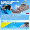 24ft Commercial Water Slide for Adults Kids(Double Slides&Giant Pool), 100% PVC Inflatable Adult Water Slides with Blower, Giant Inflatable Water Park for Big Kids Backyard Outdoor, 24x11x12ft view 4
