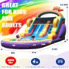 21FT(L) Commercial Water Slide for Adults Kids, 100% PVC Inflatable Adult Water Slide with 950W Blower, 0.45mm Heavy Duty Vinyl Blow Up Water Slides Backyard Outdoor, 21x9x12ft view 2
