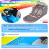 21FT(L) Commercial Water Slide for Adults Kids, 100% PVC Inflatable Adult Water Slide with 950W Blower, 0.45mm Heavy Duty Vinyl Blow Up Water Slides Backyard Outdoor, 21x9x12ft view 4