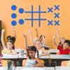 DUOLIYBC Magnetic Tic Tac Toe Wall-Mount Game,Game Room Decor,Hallway Decor,Playroom Decor,Modern Wall Decals for Kids Room,Classroom&Offices,Best Gift for Family, Friends (Blue) view 4