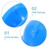 Alipis 10Pcs Mini Plastic Safety Helmets Lightweight Mini Construction Caps for Dolls Chicken Party Decorations and Craft Accessories view 3