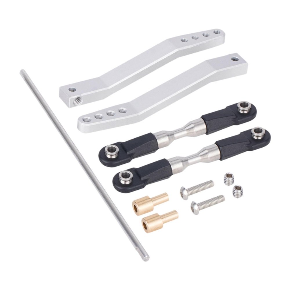1/10 RC Car Anti Sway Bar Metal Rear Sway Bar Upgrade Anti Roll Set for Yeti -10 RC Hobby Car Vehicles Trucks DIY Accs, Silver