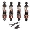 4PCS 16mm Aluminium Alloy Plastic for 1/18 High Speed RC Car, Coated, Durable and Adjustable Damper Suspension for Stable Driving view 1
