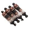 4PCS 16mm Aluminium Alloy Plastic for 1/18 High Speed RC Car, Coated, Durable and Adjustable Damper Suspension for Stable Driving view 3