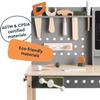 Tool Set, Children's Wooden Workbench Workshop Jeridoo Screw and Nut view 3