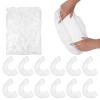 100 Pack Potty Chair Liners with Elastic, Baby Poo + Pee Potty Liners Portable Drawstring Cleaning Disposable Bag for Kids Toddlers Outdoors Travel Toilet Seat Cover view 1