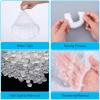 100 Pack Potty Chair Liners with Elastic, Baby Poo + Pee Potty Liners Portable Drawstring Cleaning Disposable Bag for Kids Toddlers Outdoors Travel Toilet Seat Cover view 3