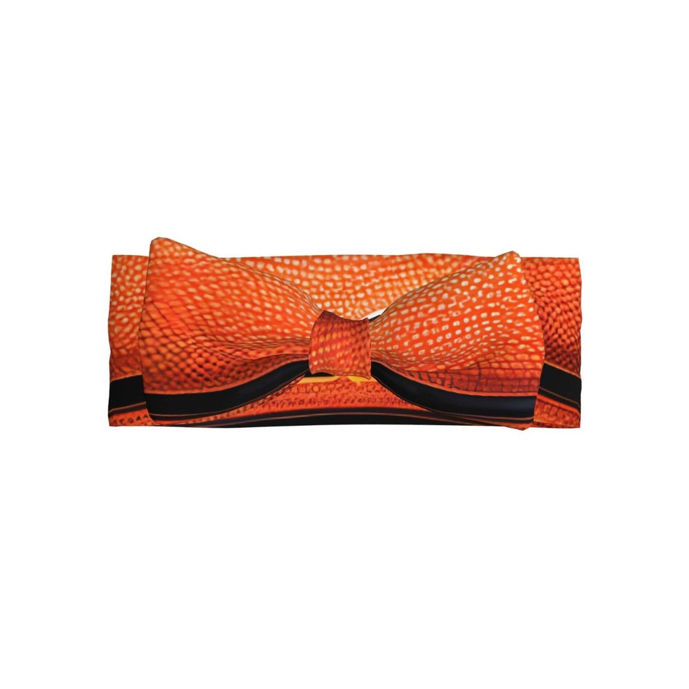 YYHWHJDE Basketball Background Pattern Baby Bow Headband Super Stretchy Soft Bows Hair Accessories for Newborn Infants Toddlers Kids Girls