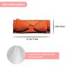 YYHWHJDE Basketball Background Pattern Baby Bow Headband Super Stretchy Soft Bows Hair Accessories for Newborn Infants Toddlers Kids Girls view 3