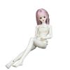 1/4 BJD Doll Clothes Accessories Sleeveless Pajamas Shirt Shorts for 45cm Dolls Clothing BJD Doll(Beige) view 3