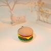 Burger Click Keychain Fidget  Funny Stress Relief Gadget for Adults  Satisfying Press Sound  PLA Mini Toy for Bag & Desk view 3