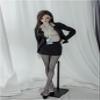 1/3 1/4 BJD Doll Clothes Accessories Suit Jacket Shirt Skirt Socks for 45cm/60cm Dolls Clothing BJD Doll(Gray) view 2