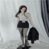 1/3 1/4 BJD Doll Clothes Accessories Suit Jacket Shirt Skirt Socks for 45cm/60cm Dolls Clothing BJD Doll(Gray) view 3