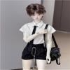 1/4 BJD Doll Clothes Accessories Short Sleeve Shirt Shorts Necktie for 45cm Dolls Clothing BJD Doll(Blue) view 3