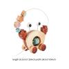 Bffcnl Wooden Walking Pull Toy Wooden Wheel Animal Toy for Boys Girls Birthday Gift view 2