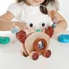 Bffcnl Wooden Walking Pull Toy Wooden Wheel Animal Toy for Boys Girls Birthday Gift view 4