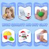 Air Dry Clay Kit - Christmas Crafts for Kids 12 Boxes Winter Theme, Ultra Light & Soft, Safe & Non-Toxic, DIY Modeling Clay with Sculpting Tools und Tutorials, Creative Arts und Crafts Toys Gifts view 3