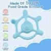 Sensory Chew Necklaces Vibrating teether for Kids - Chewelry Chew Toys for Autism, ADHD & Sensory Needs, BPA-Free Teething Relief & Anxiety Fidget (Blue) view 4