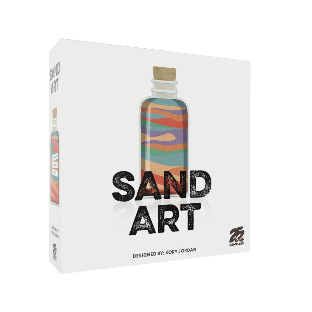 25th Century Games Sand Art Color Pattern Drawing Strategy Game Ages 10+ | 24 Players | 2545 Min Playtime