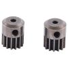 Compatible with MJX for Hyper Go 16207 16208 16209 H16P 1/16 RC Car Spare Parts 2Pcs Motor Gear Pinion Gear 16392 RC Parts view 4