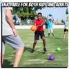 5 Playground Balls for Toddlers & Kids - (6 Pack) Inflatable Rubber Bouncy Dodgeball Balls w/Pump - Small & Colorful for Four Square, Gym, Backyard, Recess, Sports, Preschool & Kindergarten Games view 2