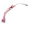 For 20A 30A Controller Boat Car Top Regulator 2S ESC Motor Speed RC 2KHz Forward Reverse Brush Brake Repair Upgrade Accessories Rc Speed Controller(A2 30V) view 3