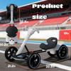 6-Volt Kids' Electric Go-Kart, Compact Folding Go-Kart, Musical Electric Vehicle, with Height-Adjustable Seat, Anti-Slip and Durable Tires, Ideal for Children Ages 3 to 8 view 4