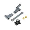 For Mjx For Hyper Go 14301 14302 1/14 Metal Steering Group Transmission Components Remote Control Car Accessories And Replacements RC Car Upgrade Part(Gray) view 2