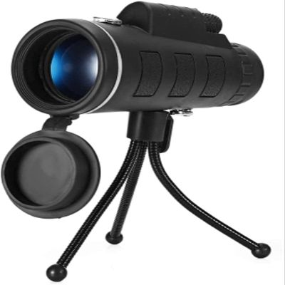 40X60 HD Prism Scope with Compass Phone Clip Tripod Telescope