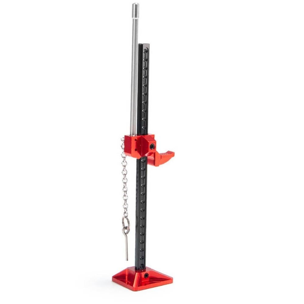1:10 Scale RC Rock Crawler Slideable Metal Jack Tool Accessory Compatible with CC01 D110 TF2 RC Car Models
