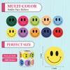 1000PCS Multi-Color Smiley Face Stickers 1 Inch - 2 Rolls of 500 Happy Face Labels for Teachers, Behavior Charts, Classroom Rewards & Kids Crafts view 2