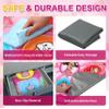 PLAMILOY Dance Mat for Kids, Light-up Rhythm Step Game Mat, Electronic Music Game Pad with LED Lights, Built-in Music, 5 Challenge Levels, Adjustable Volume, Ideal Gift for Girls Boys Ages 3-12 view 4