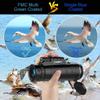 40x60 s Compact Waterproof Telescopes for Football Safari Bird Watching Hunting Climbing with Mobile Phone Holder Carrying Bag Strap Clean Cloth view 2