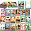 80 Scene Conversation Cards,480+ Questions Of What,Where,Who,Why & How,Materials for Social Skills,Learn Through Friendly Illustrations Of Situations,Develop Emotional Intelligence & Critical Thinking view 1