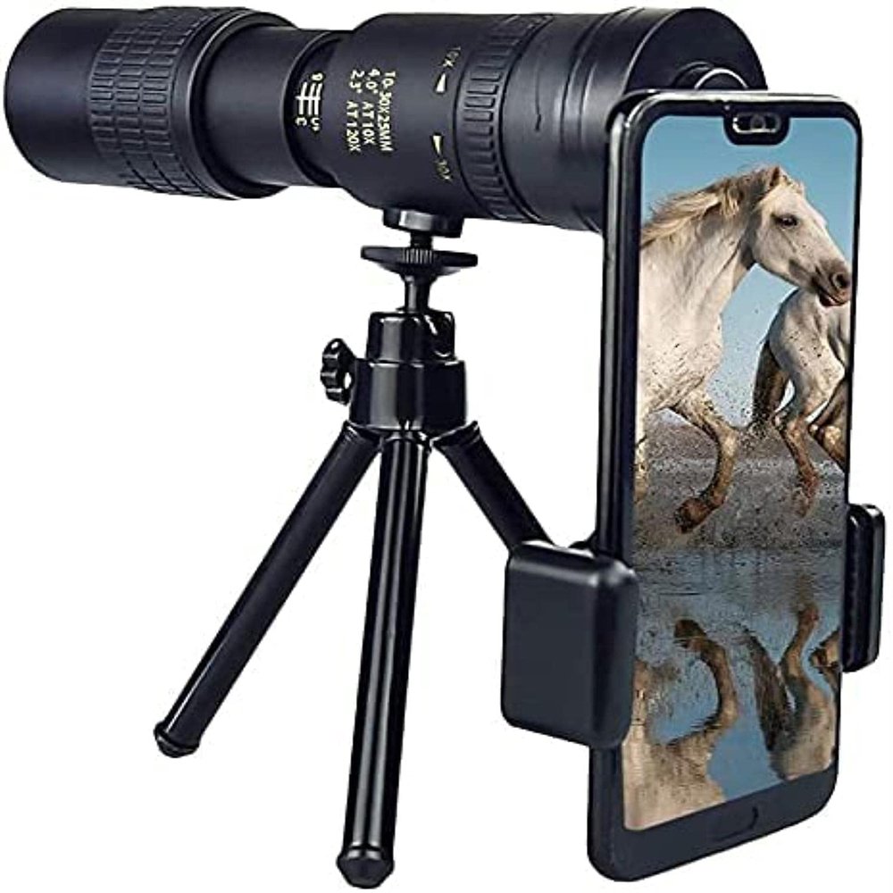 Portable Smartphone 4k 10 300x40mm Super Telephoto Zoom Powerful Ultra-Clear Beach Travel Camping