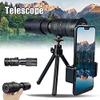 4K 10 300X40MM Zoom Telescope Waterproof with Smartphone Adapter Tripod and Night Vision for Bird Watching//Camping view 2