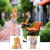 Garende 1/64 Miniature Figure Human Figure Trendy Blonde Girl Tiny People Figurine for Crafts Sand Table Photography Projects Decor view 4